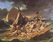 Theodore   Gericault The Raft of the Medusa (sketch) (mk09) oil painting on canvas